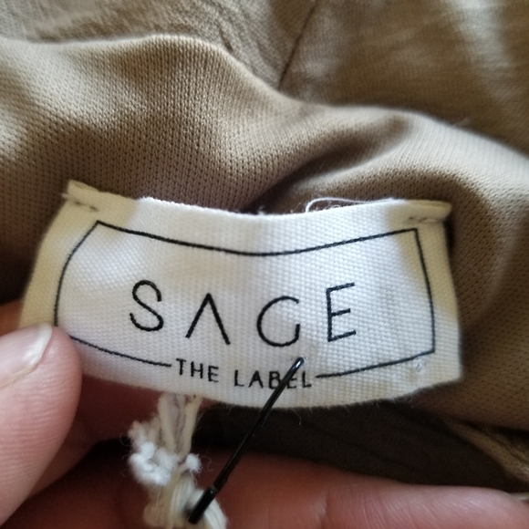 Sage The Label | Plunge Neck Embroidered Maxi Dress - Picture 4 of 11